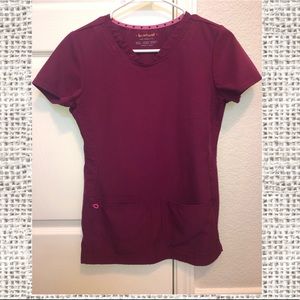HeartSoul Scrub Set in Wine